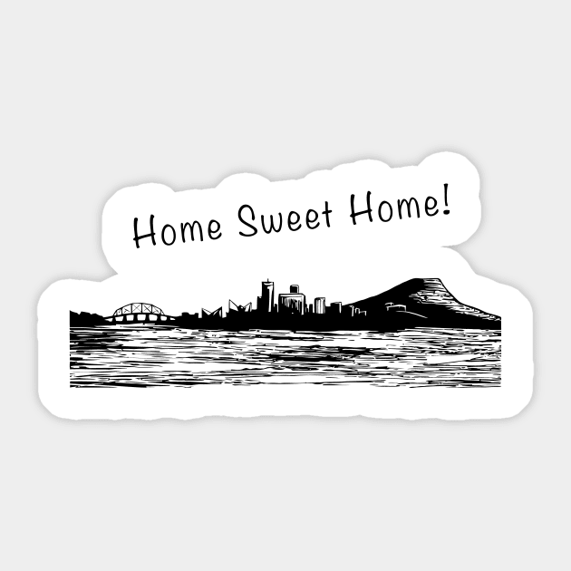 Home Sweet Home Sticker by danonbentley